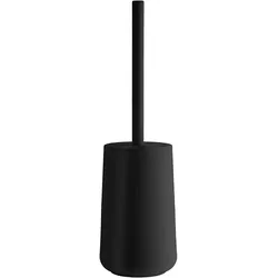 Beslagsboden WC-Garnitur Satin Kunststoff Schwarz