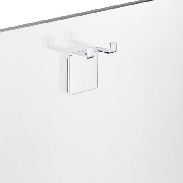 AVENARIUS Wandhalter mit 2 Haken 9004595010
