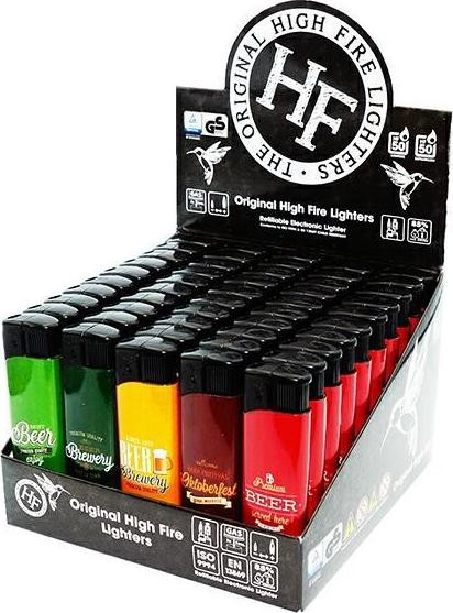 High Fire Piezo-ontsteker voor bier, 50 stuks