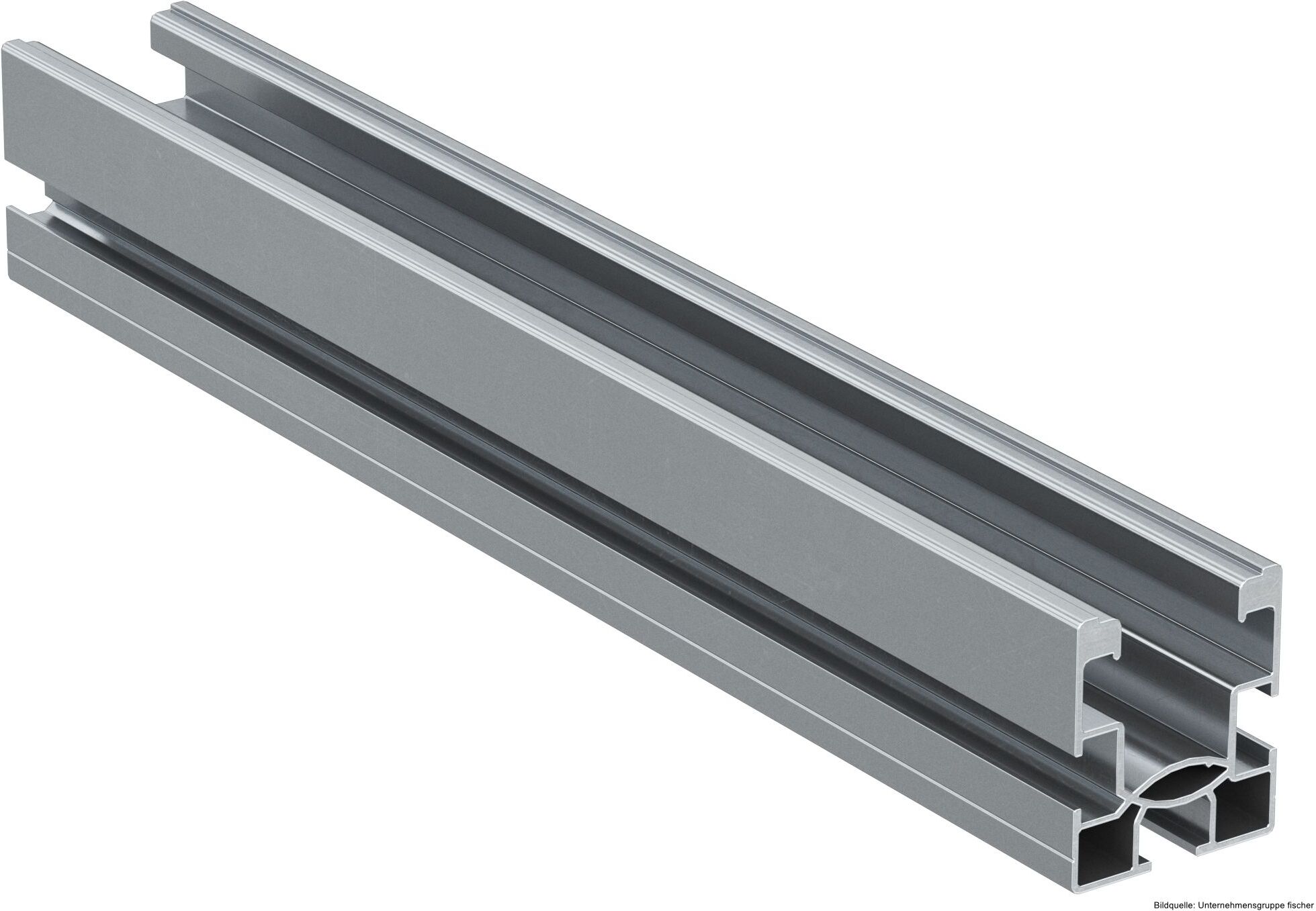 fischerwerke fischer Profil SolarFish H44 3,65 m Aluminium