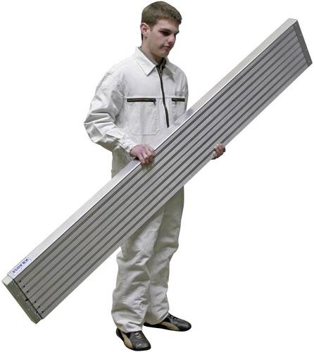 Krause 123718 Aluminium Teleskop-Bohle Silber 13.5kg