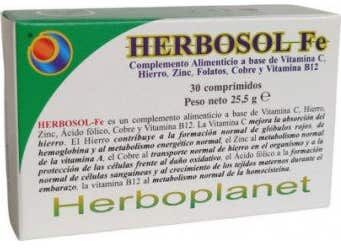 Herboplanet Herbosol Hierro 30 caps