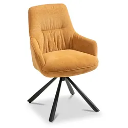 2er-Set BOOOM Stuhl Oshawa Stoff Orange