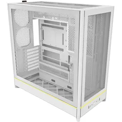 Montech HS01 (weiss, Tempered Glass) (ATX, mATX, Mini-ITX), PC Gehäuse, Weiss