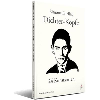 Dichter-Köpfe, Karte von Simone Frieling, Onomato, 978-3-949899-24-9