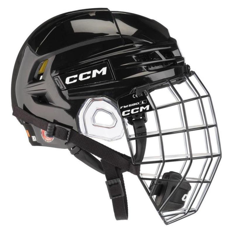 CCM Tacks 720 SR Hockeyhelm mit Käfig (Schwarz, L) (L) (49642292)