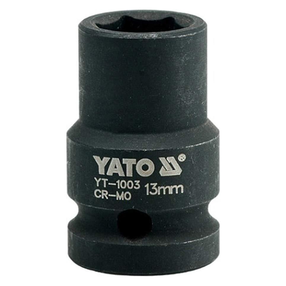Yato NASADKA UDAROWA SZEŚCIOKĄTNA 1/2" KRÓTKA 13mm (13 mm) (YT-1003)