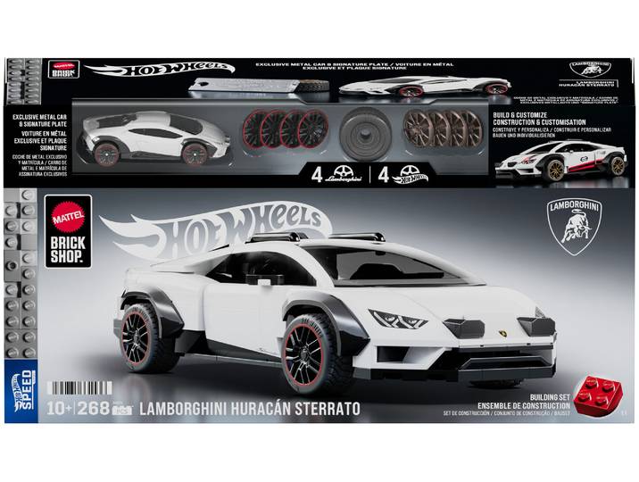 Mattel Brick Shop Hot Wheels Lamborghini Huracán Sterrato