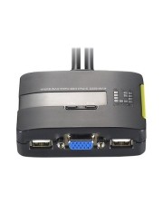 LevelOne KVM-/Audio-Switch USB 2 Anschlüsse - USB Desktop (KVM-0223)
