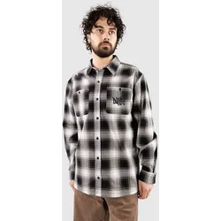 Empyre Browser Flannel Hemd black / white Gr. XL