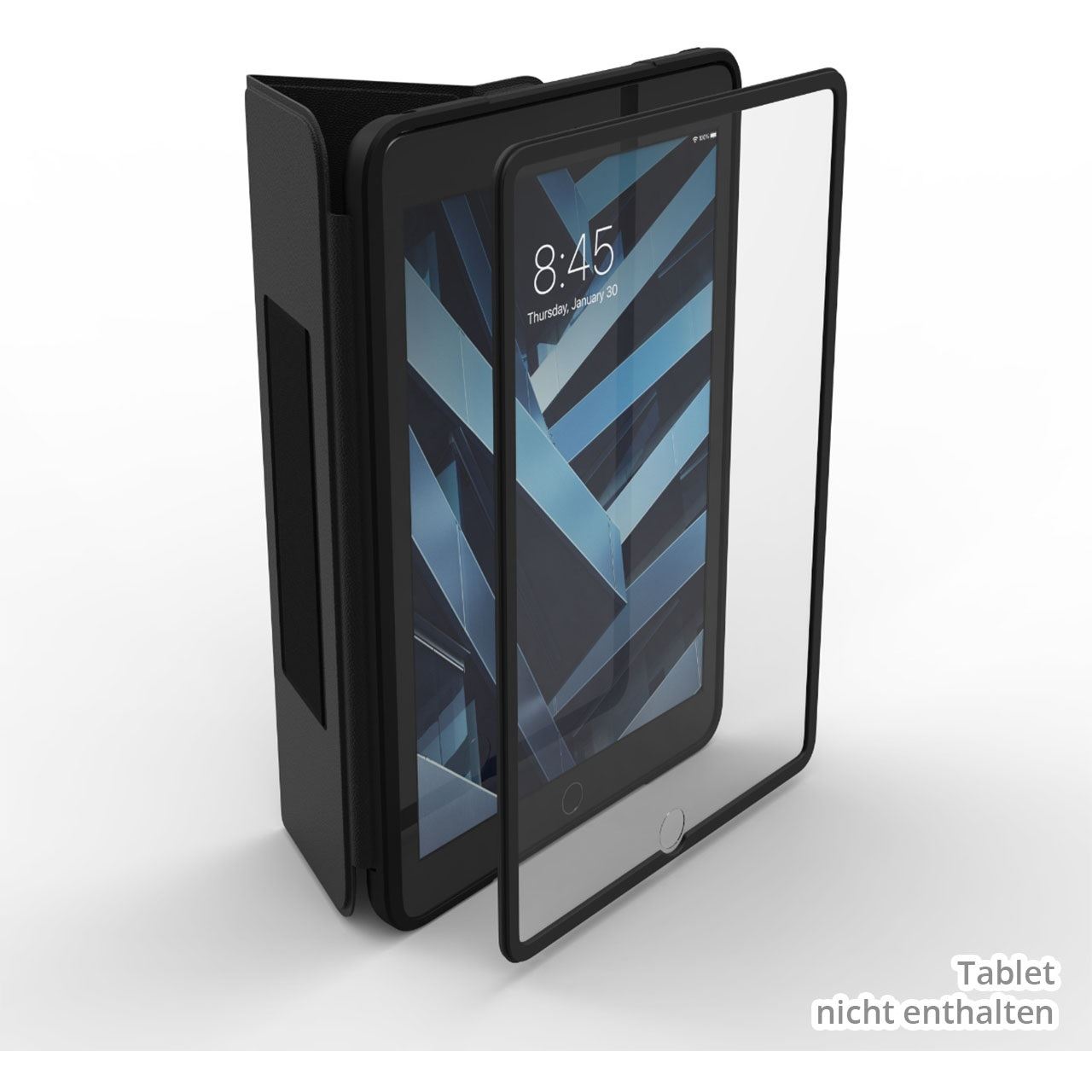 ZAGG Case Rugged Messenger für iPad 10.2 Zoll (7./8./9.Gen.) charcoal