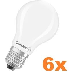6er Vorteilspack  OSRAM E27  LED Lampe STAR RETROFIT matt 11W wie 100W tageslichtweiß