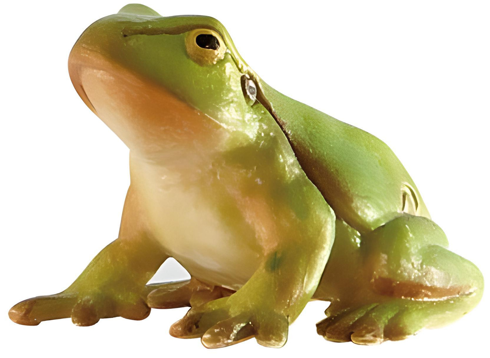 Bullyland Speelfiguur Bladgroen