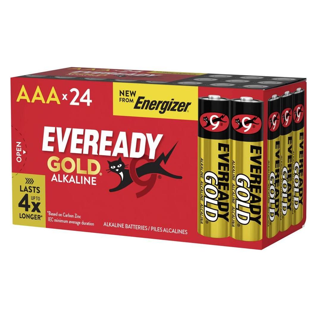 Energizer Eveready E304401100 Micro (AAA)-Batterie 1.5 V 24 St. (1 Stk., AAA) (E304401100)