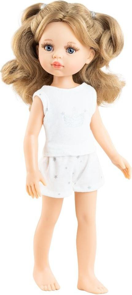 Paola Reina Poppen Amigas Carla, donkerblond, 32 cm