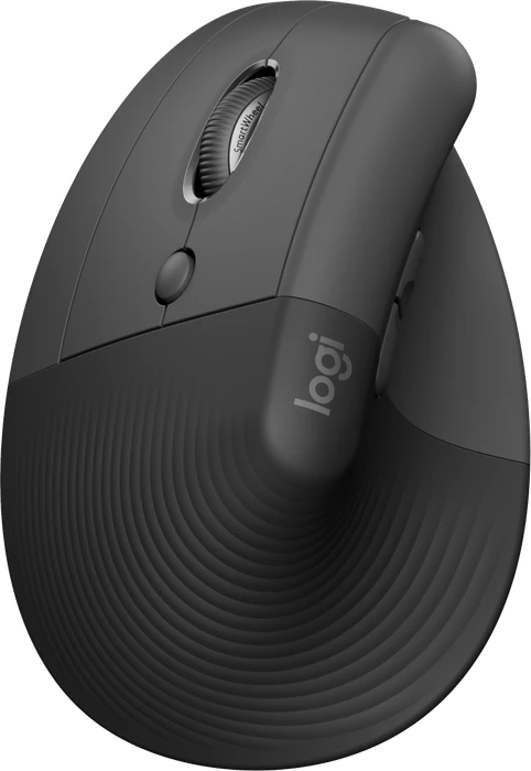 Logitech Lift Left Vertical Ergonomic Mouse Graphite