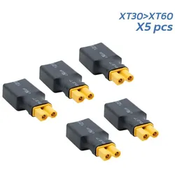 XT30 hembra a XT60 macho Adapter - 5 piezas