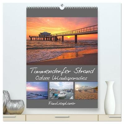 Timmendorfer Strand - Ostsee Urlaubsparadies (hochwertiger Premium Wandkalender 2027 DIN A2 hoch), Kunstdruck in Hochglanz