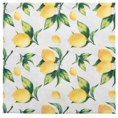 IH Casa Decor 20 Pack Luncheon 3 Ply Napkin Lemons - Set of 6