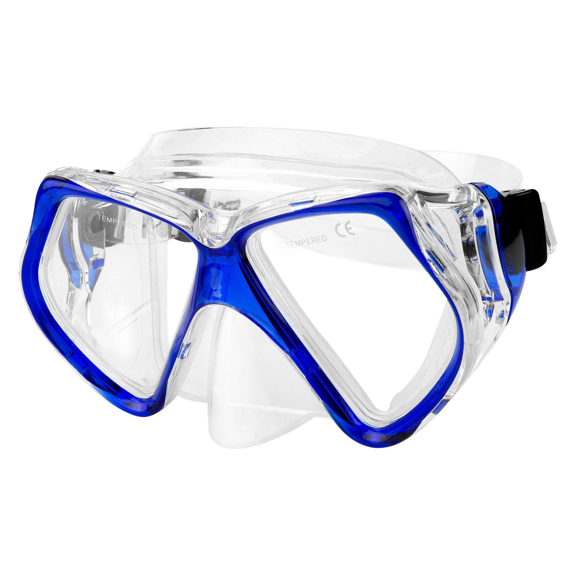 Spokey Tauchmaske PIKER, Blau (928108)