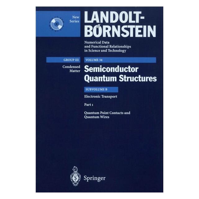 Springer Quantum Point Contacts and Quantum Wire (Englisch, Hardcover, B. Kramer) (65854482)