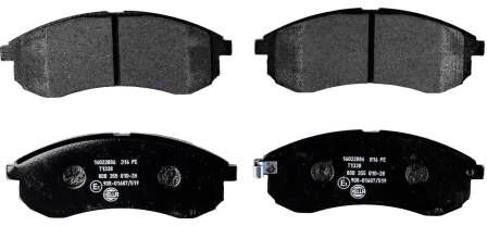 HELLA 8DB 355 010-281 Brake pad set