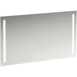 LAUFEN LANI Spiegel, zwei vertikal integrierten Leuchten, 1200x28x700mm, H4038561121441