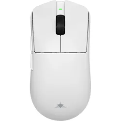 White Shark AGAMEMNON WGM-9012, Weiss (Kabelgebunden, Kabellos), Maus, Weiss