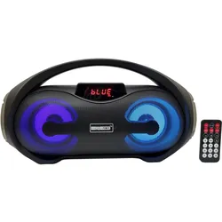 Karma HQ-Power HQSA1042 - Bluetooth Speaker 2 x 8 W - AKTIE! (Akkubetrieb), Bluetooth Lautsprecher, Schwarz