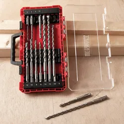 KRAFT WERKZEUGE SDS-Plus-Bohrer-Set - 12tlg.
