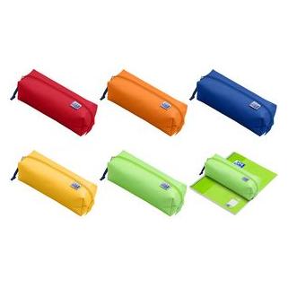 Oxford Schlamper-Etui, Polyester, rechteckig, groá, orange (400169956)