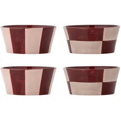 Bloomingville - Floki Bowl - Rose - Stoneware, Schüssel + Schale, Rosa