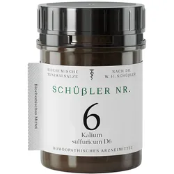 SCHÜSSLER NR.6 Kalium sulfuricum D 6 Tabletten 200 St