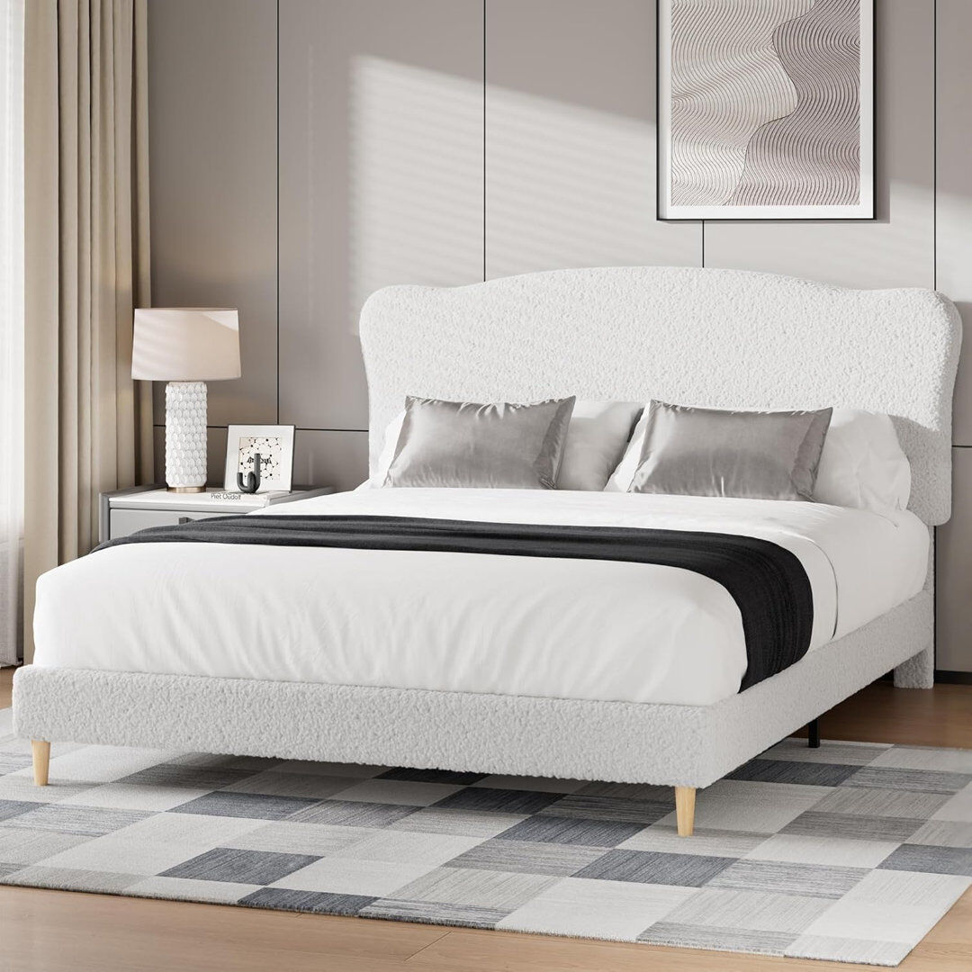 Bloomsbury Market Bed White 105cm H X 135cm W X 190cm L
