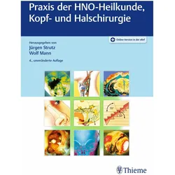 Praxis der HNO-Heilkunde, Kopf- und Halschirurgie, Fachbücher von Jürgen Strutz, Wolf Jürgen Mann