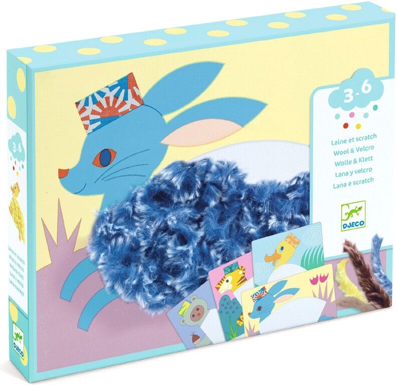 Laine & scratch : Avec un chapeau - Djeco