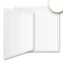 IsoLED LED Panel Business Line 600 UGR<19 2H/2H 36W Rahmen weiß RAL 9016 neutralweiß dimmbar