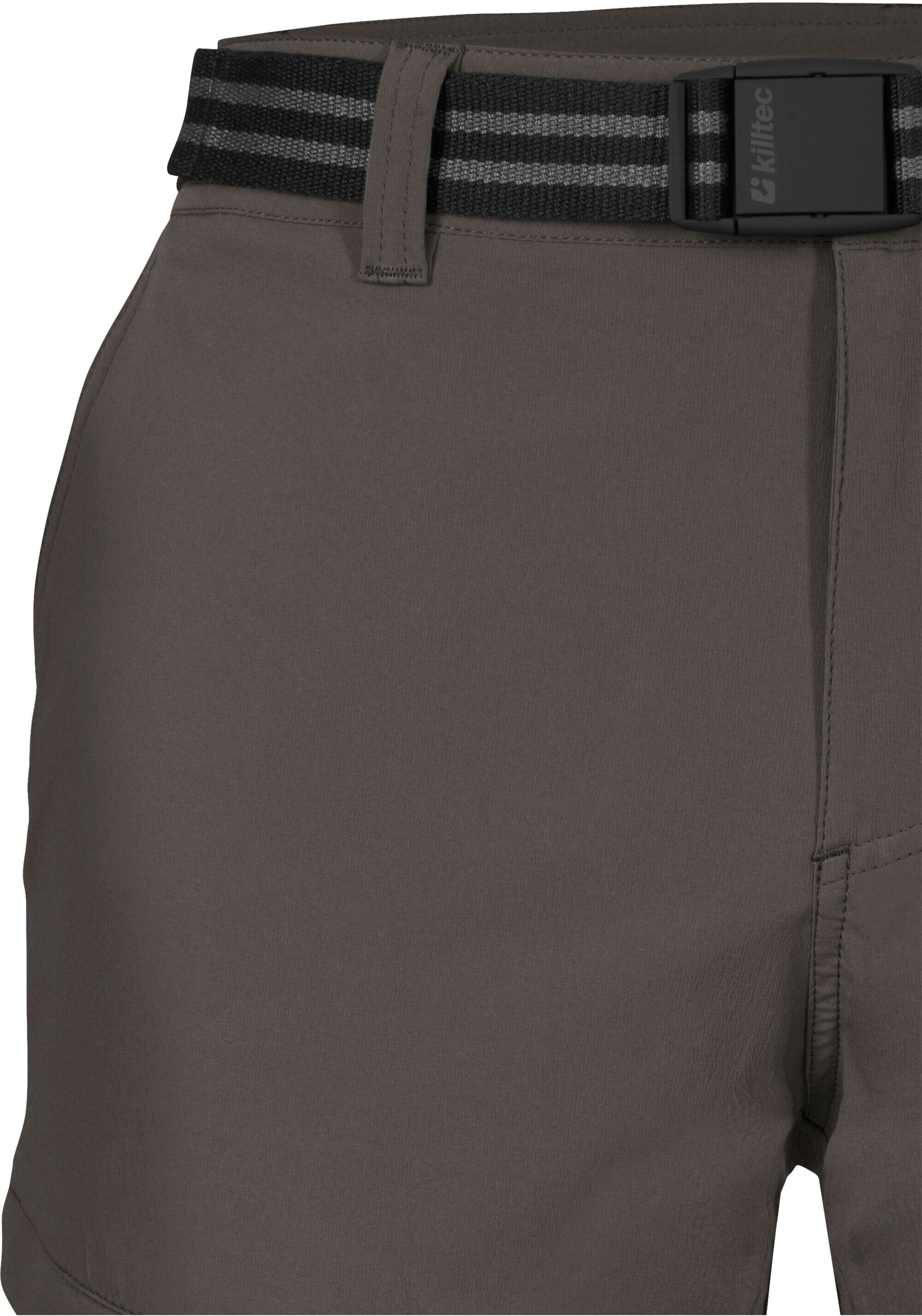 Bermudas KILLTEC "KOS 11 MN BRMDS", Herren, Gr. 54, Normalgrößen, olivgrün, Obermaterial: 100% Polyester, Hosen Bermudas, Wasserabweisende, schnelltrocknende Funktionsbermudas