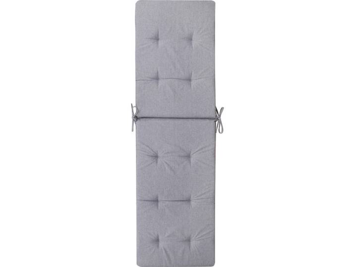 Esposa Liegenauflage, Grau, Textil, Uni, Füllung: Komfortschaum,Komfortschaum, 48x74x94 cm, pflegeleicht, Gartenmöbel, Gartenkissen & Auflagen, Liegenauflagen