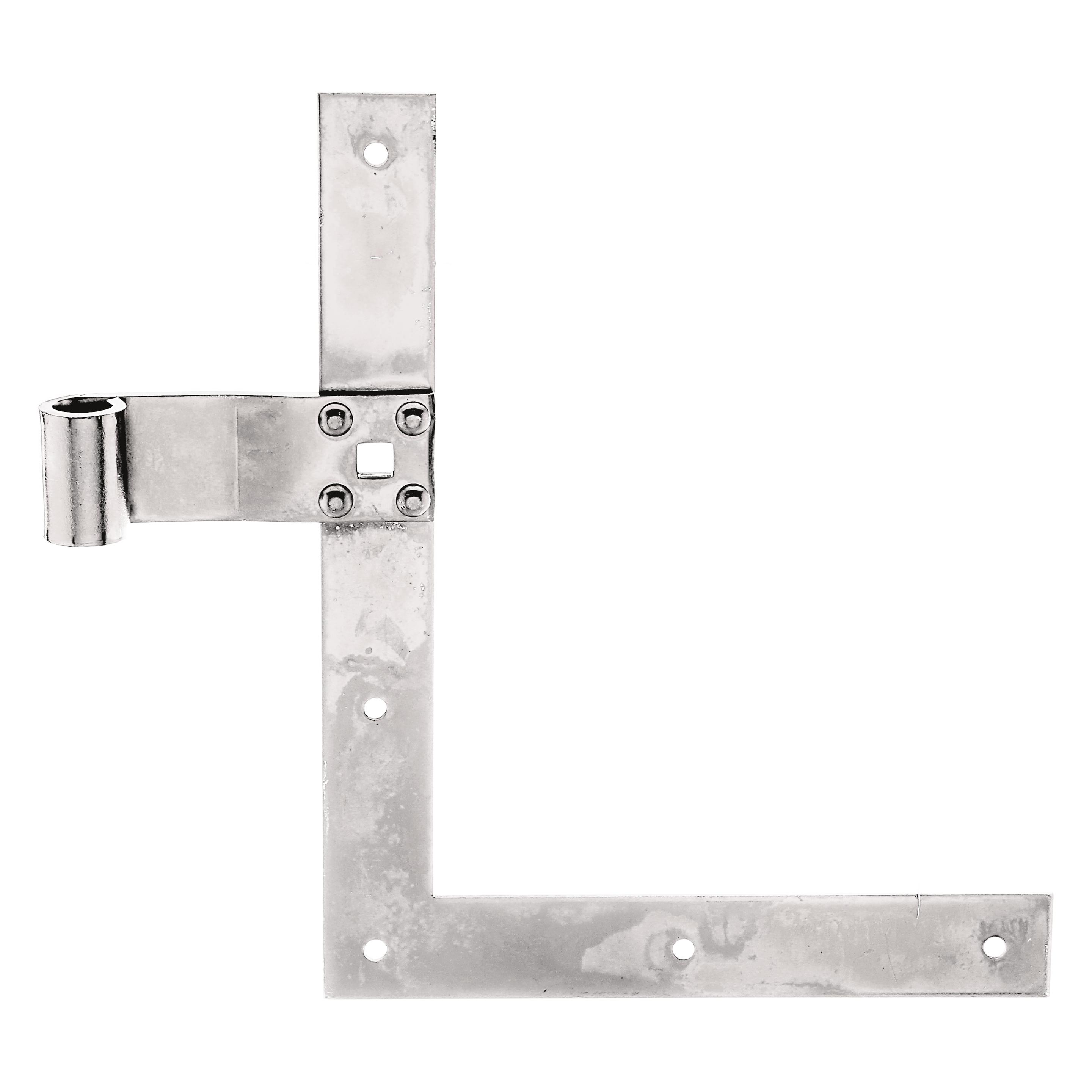 Alberts Fensterladen-Winkelband Typ 25 oben, 250 x 200 x 13 mm, Galv. gelb verzinkt (313326)
