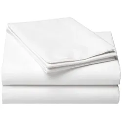 Bettlaken für Hotels Weiss 100% Baumwolle 160x285 cm TB21/G1