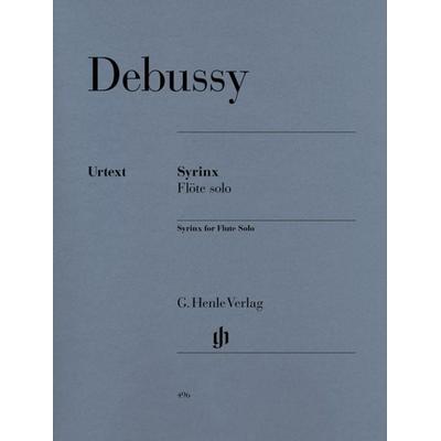 Claude Debussy - Syrinx - La flûte de Pan für Flöte solo -