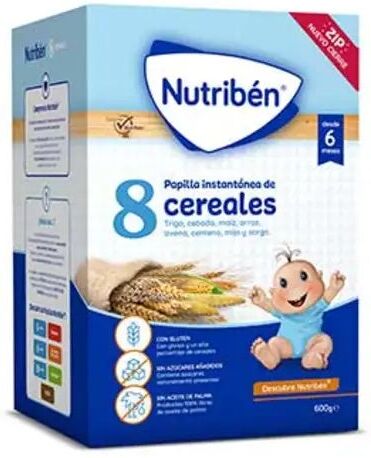 NUTRIBEN 8 Cereales Papilla Infantil