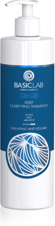 BasicLab Dermocosmetics Capillus shampoing nettoyant en profondeur pour cuir chevelu gras 300 ml