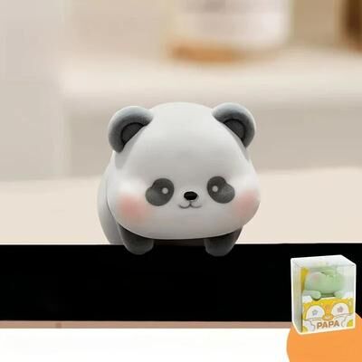 Uplift Picks Cute Screen Hanging Ornament Mini Desk Car Monitor Decoration panda
