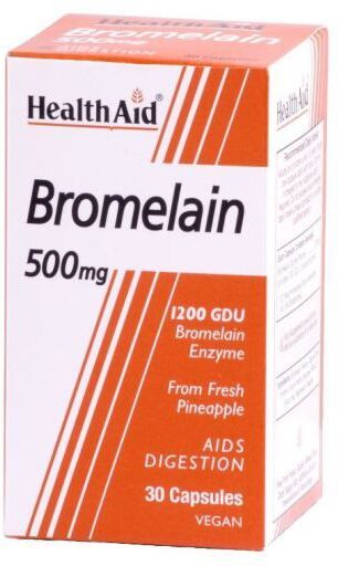HealthAid Bromelain Proteolytic Enzymes 30 Capsules