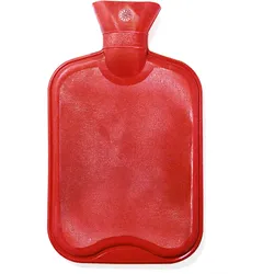 ratiomed Wärmflasche Halblamelle 1,6 Liter rot