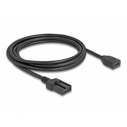 Delock HDMI Anschlusskabel HDMI-A Stecker, HDMI-E Stecker 3 m Schwarz 87905 4K UHD, vergoldete Steckkontakte, doppelt geschirmt HDMI-Kabel