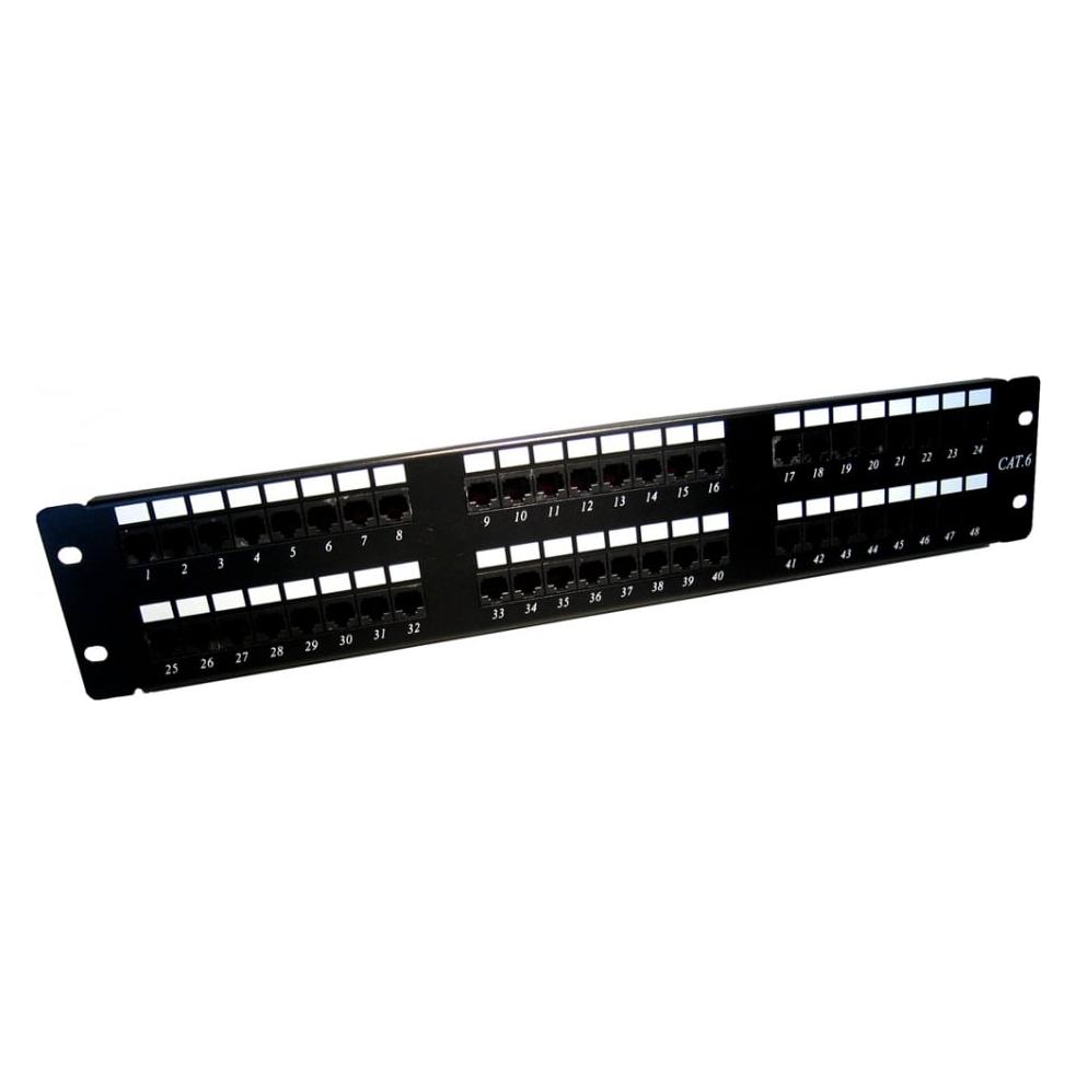 Cables Direct CDL 48 Port Cat6 Patch Panel (UT-8848)