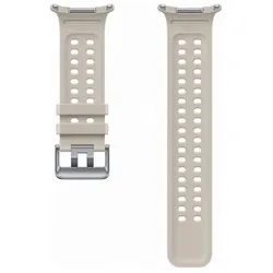 Samsung Marine Band (22 mm, Nitrilkautschuk (HNBR)), Uhrenarmband, Braun, Grau